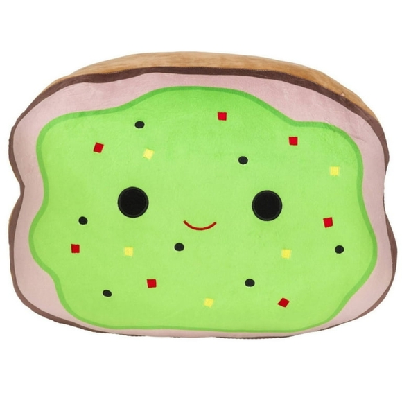 Walmart exclusive, limited addition, 20 inch Avocado Toast squishmallow - Picture 1 of 3